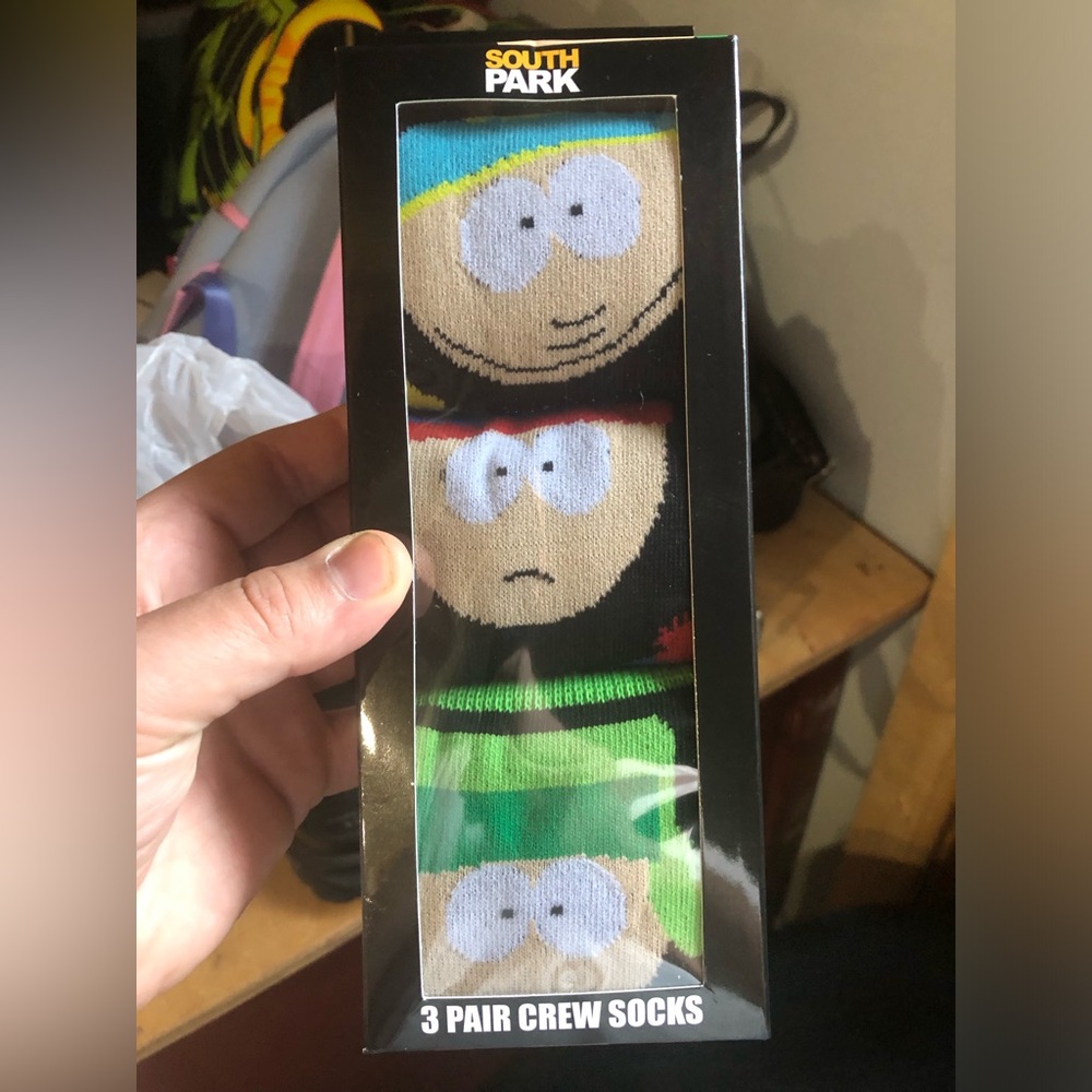 South Park crew socks 3 pair